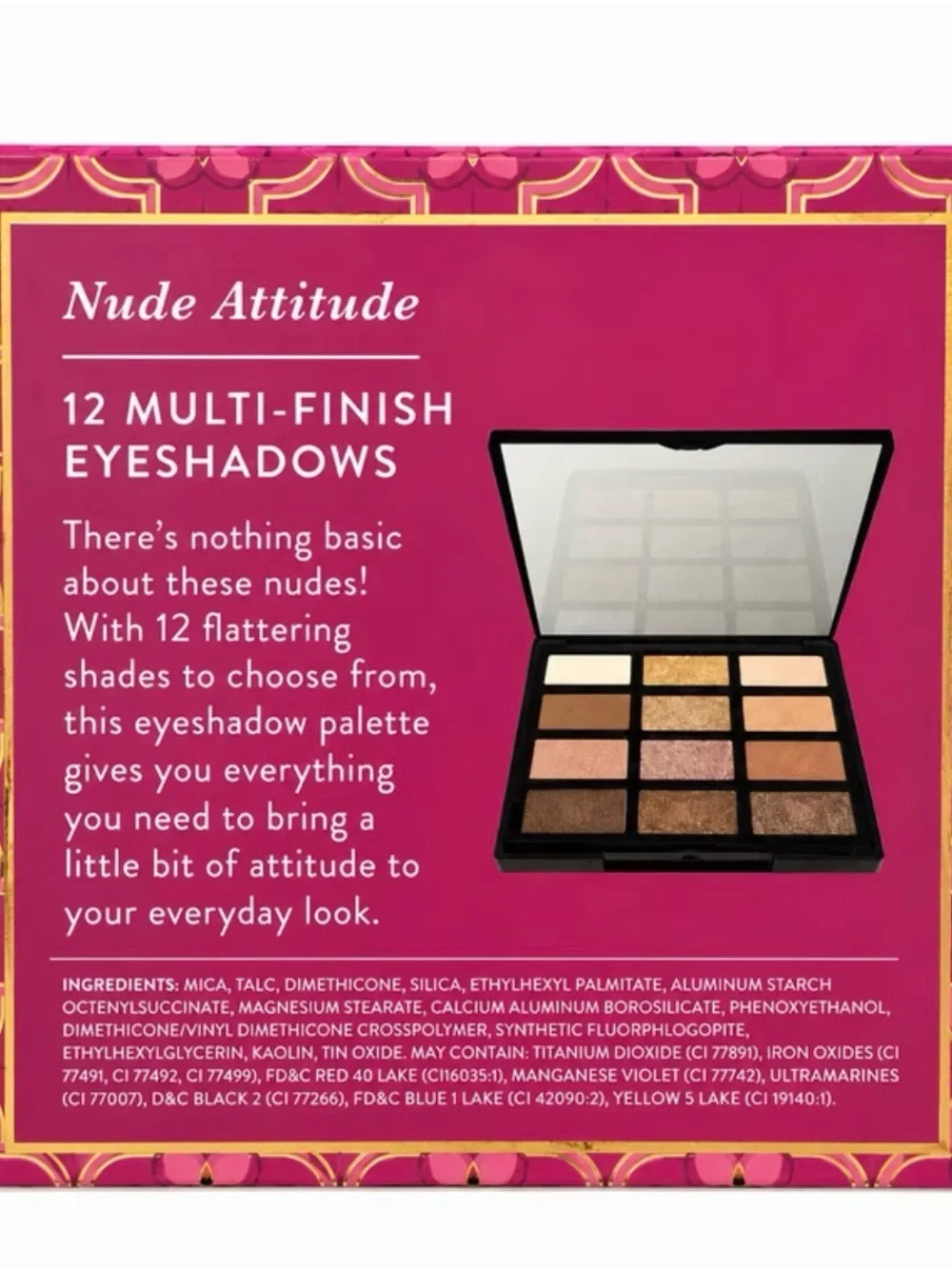 Laura Geller Nude Attitude Shift Into Neutral Eye Palette Matte/Shimmer 0.4 oz